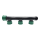 3-Wege Verteiler mit O-Ring 1" AG x IG x IG x IG x IG
