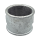 Temperguss Doppelmuffe, verzinkt, 1/2" IG