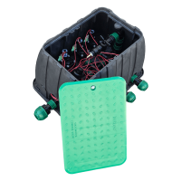 Ventilbox vormontiert, rechteckig, Standard 24 V, 6...