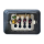 Ventilbox betriebsfertig, inkl. Wasserverteiler + Entleerung, 3 Magnetventile 9 V