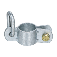 KOFLER Standrohrschelle 3/4" + 1" verzinkt mit...